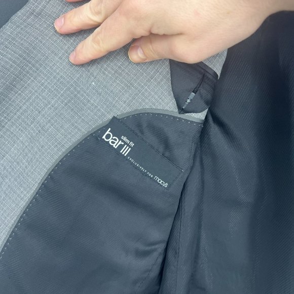 Bar III SLIM FIT Suit - 2 piece - 42R, 35R - Picture 9 of 14